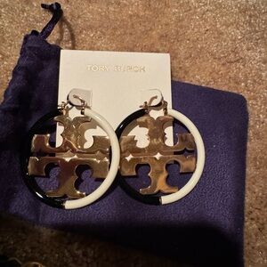 Tory Birch Kira Hoop earrings
